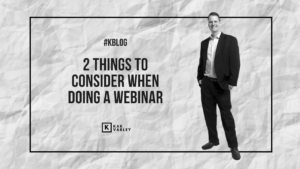 2 Things to Consider When Doing a Webinar