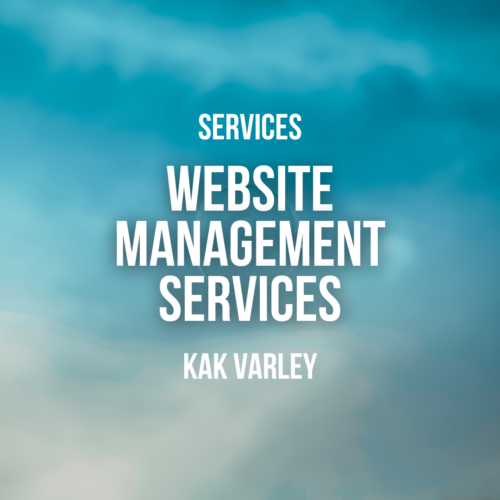 Website Management Services by Kak Varley Marketing